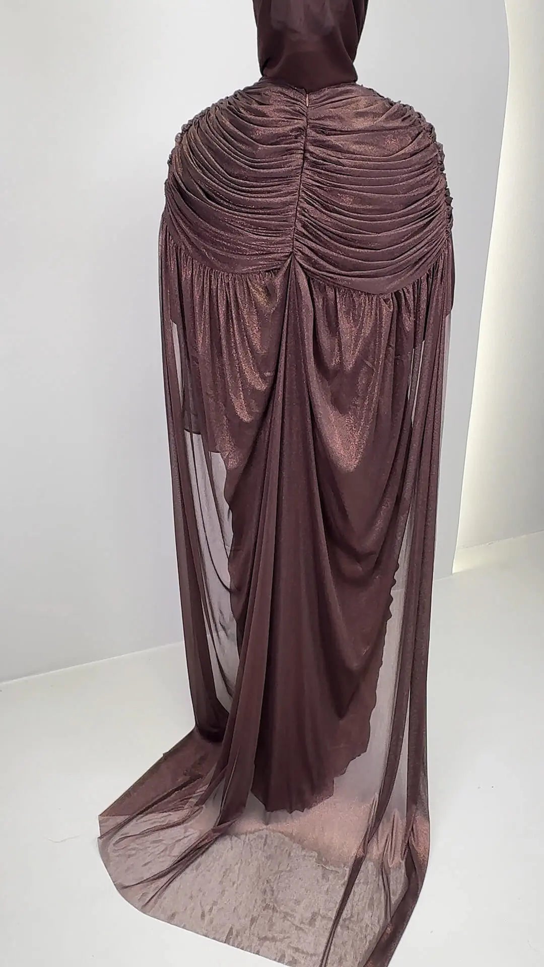Velina Abendkleid Braun
