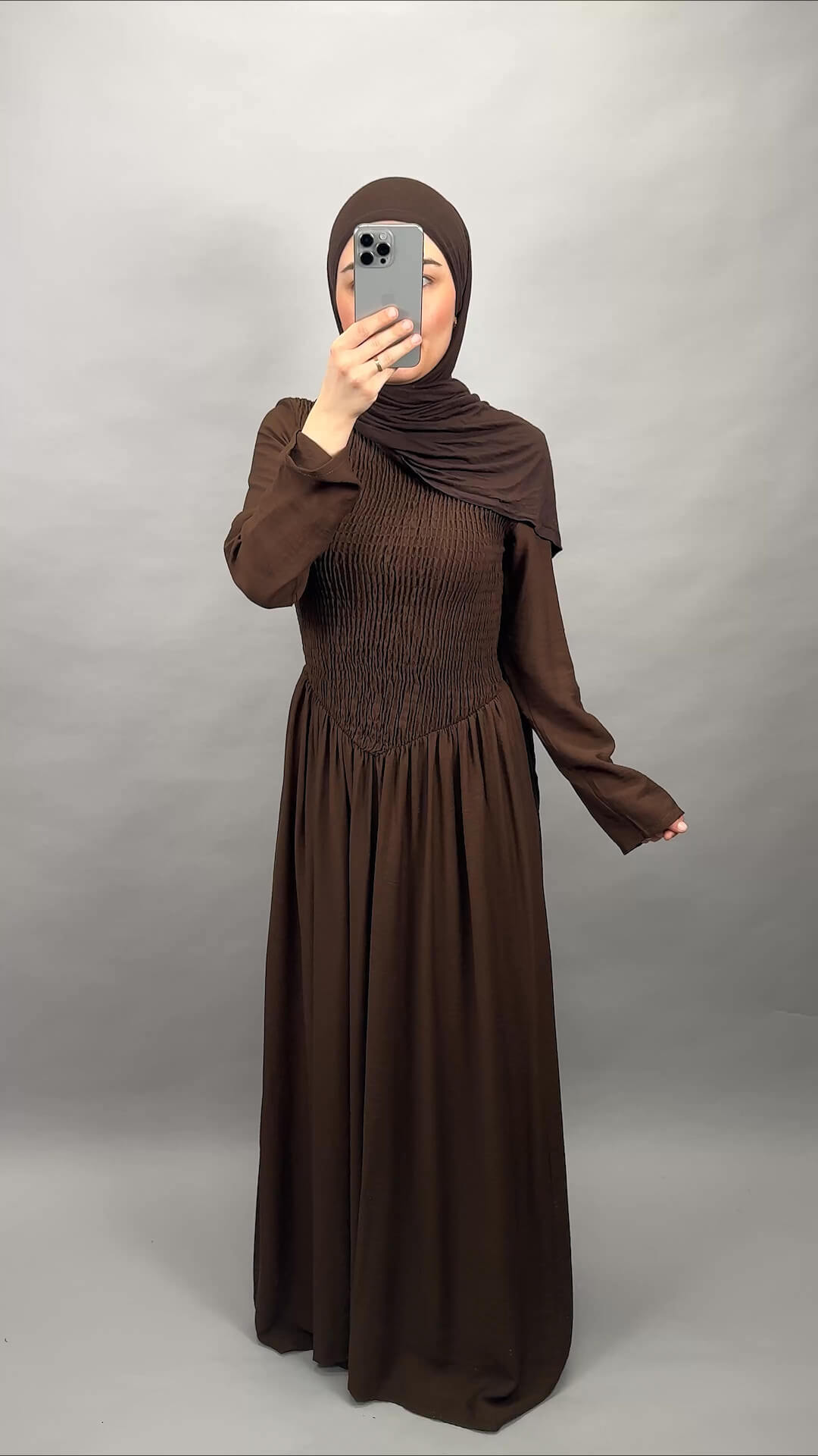 Nalinay Kleid Braun