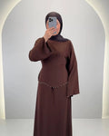 Aramiel Abendkleid Braun