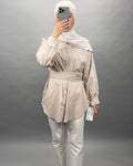Daisy Oberteil Lang Beige