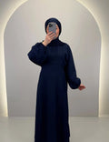 Yusara Kleid Dunkelblau
