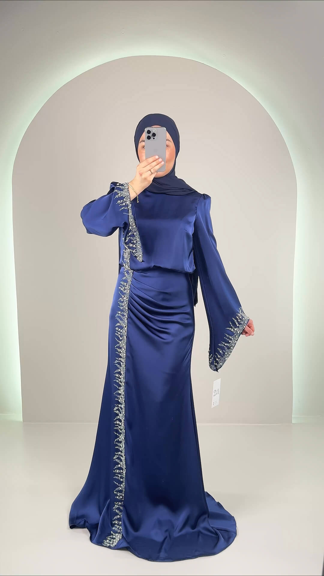 Miya Abendkleid Dunkelblau