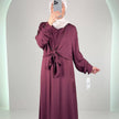 Fera Zweiteiler Kleid Weinrot