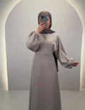 Yusara Kleid Taupe
