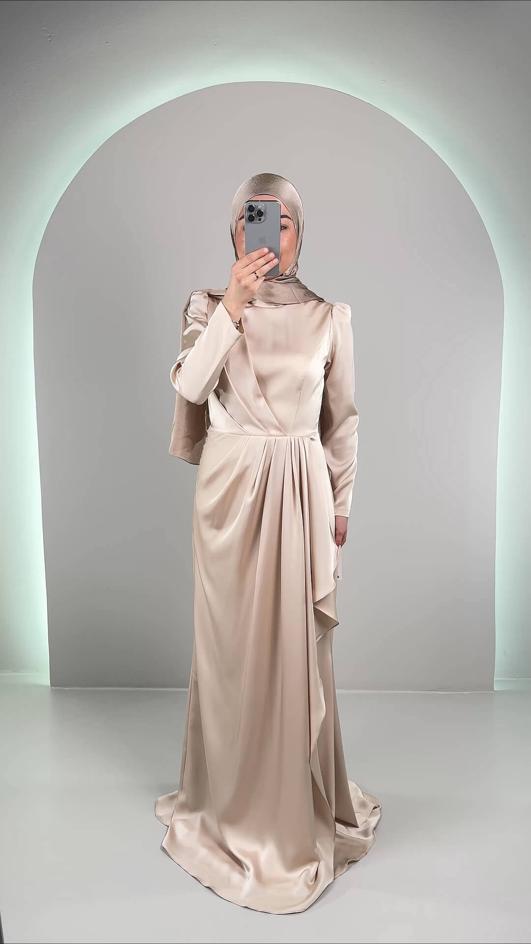 Valeri Abendkleid Gold