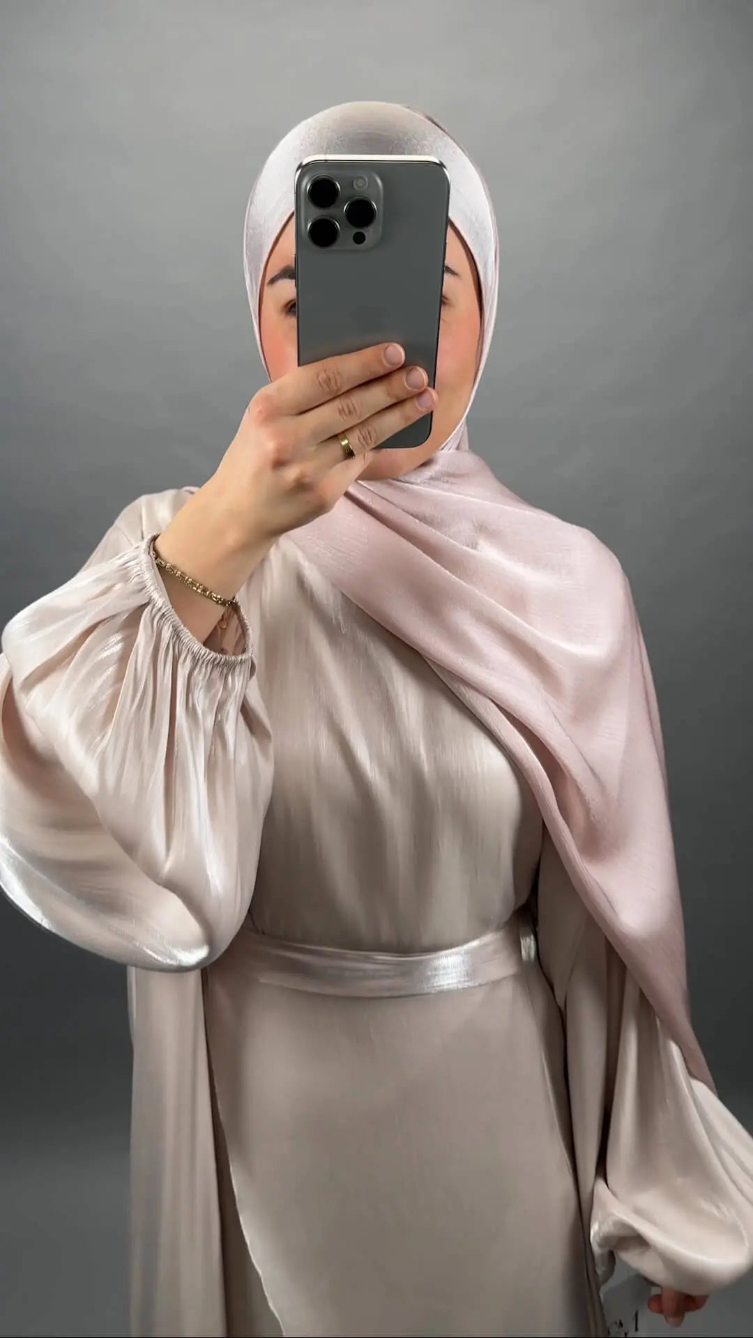 Gabiya Abaya Beige