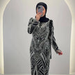 Huda Abendkleid Schwarz