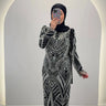 Huda Abendkleid Schwarz