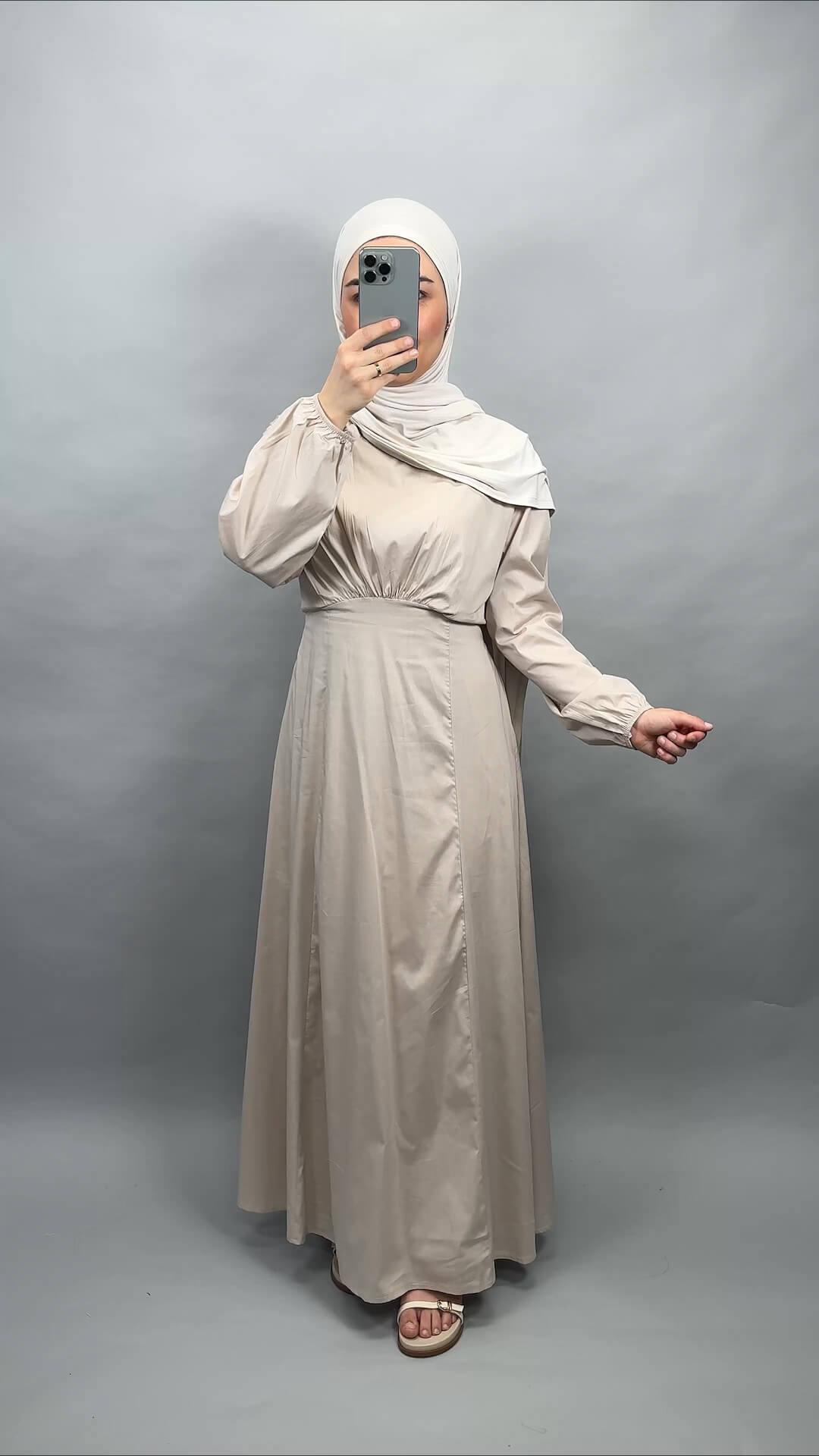 Kaani Kleid Beige