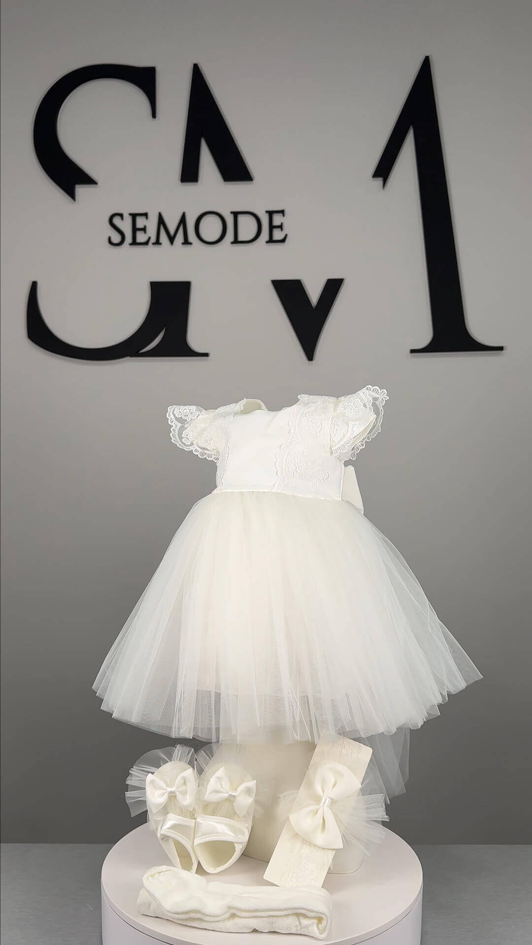 Mila Kleid mit Tüll -Set- Semode