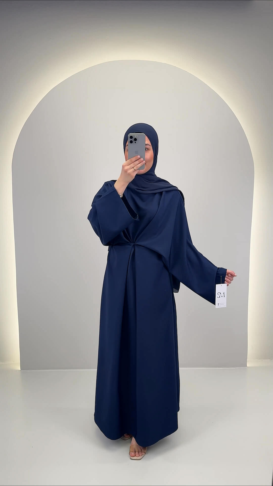 Lina Kleid Dunkelblau