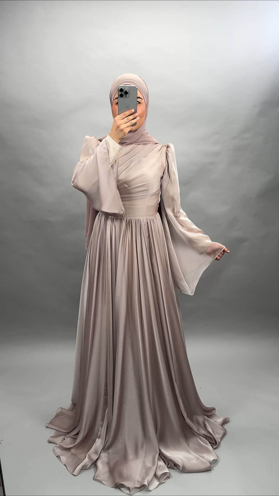 Medina Abendkleid Beige