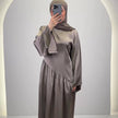 Meslia Abendkleid Taupe