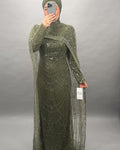 Milea Abendkleid Khaki