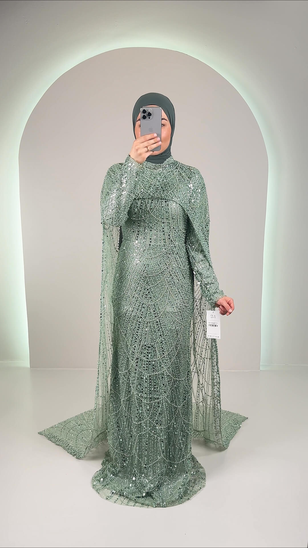 Milea Abendkleid Mint