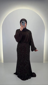 Minara Abiye Kahverengi