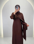 Zera Abendkleid Braun