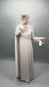 Mirsu Abendkleid Beige