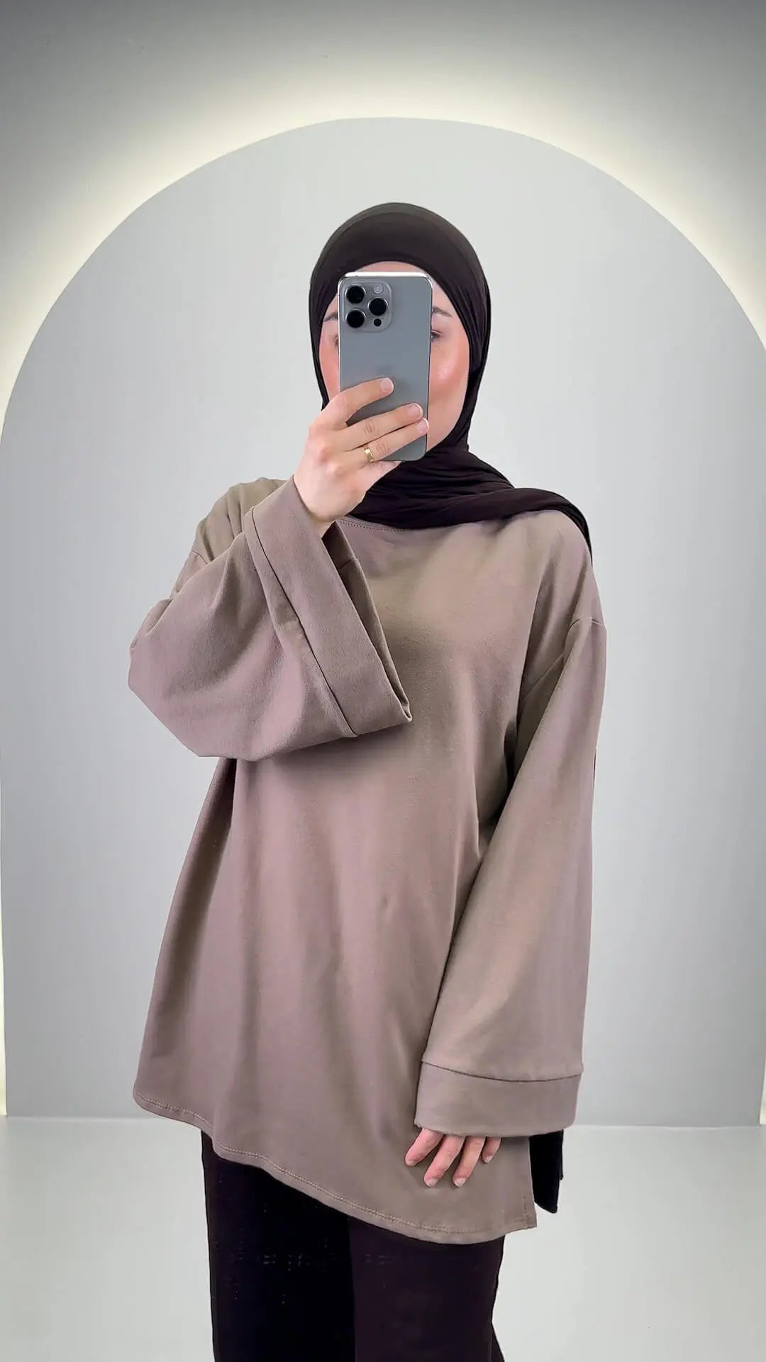 Miza Oberteil Mocha