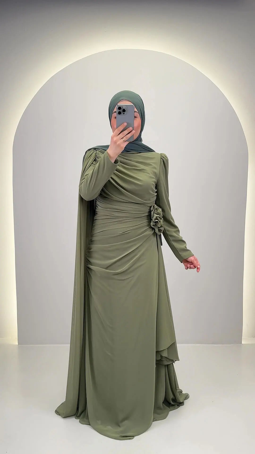 Nila Abendkleid Grün
