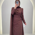Nila Abendkleid Braun