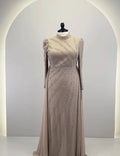 Nayla Abendkleid Beige