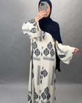 Orina Kleid Dunkelbau