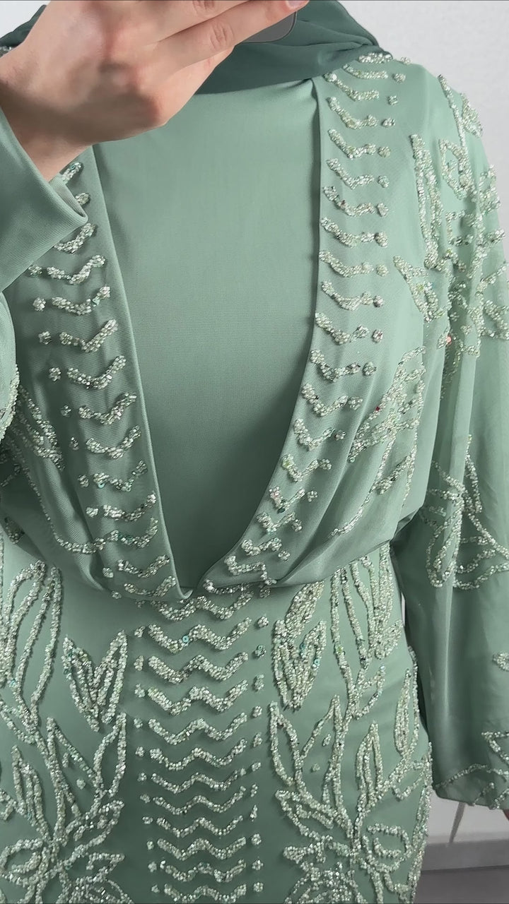 Minay evening dress Mint