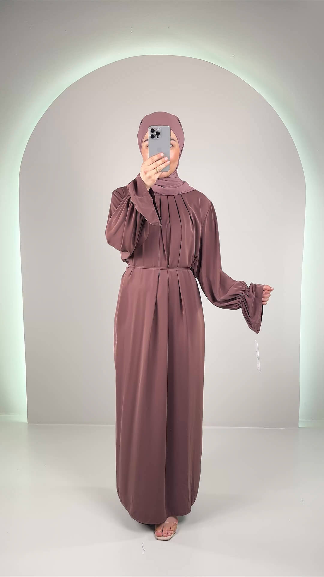 Riya Abendkleid Altrosa