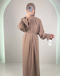 Riya Abendkleid Taupe