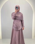 Liyan Abendkleid Rosa