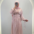Meslina evening dress pink