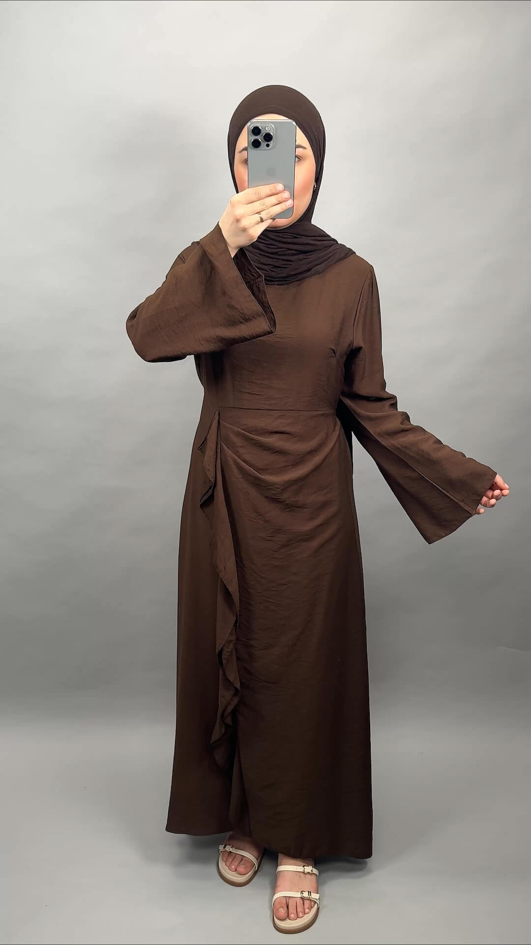 Siya Kleid Braun