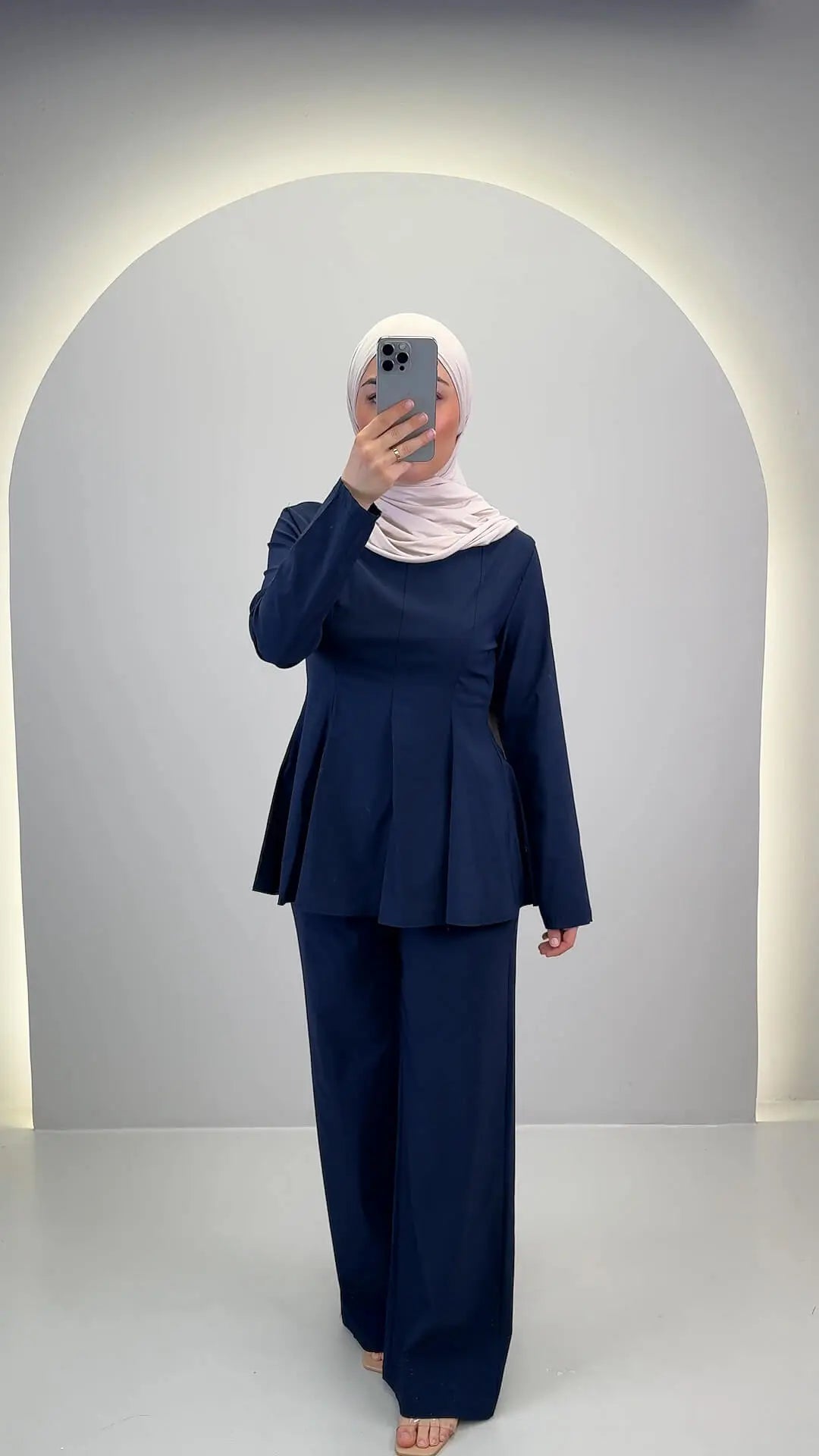 Sereen Peplum Oberteil