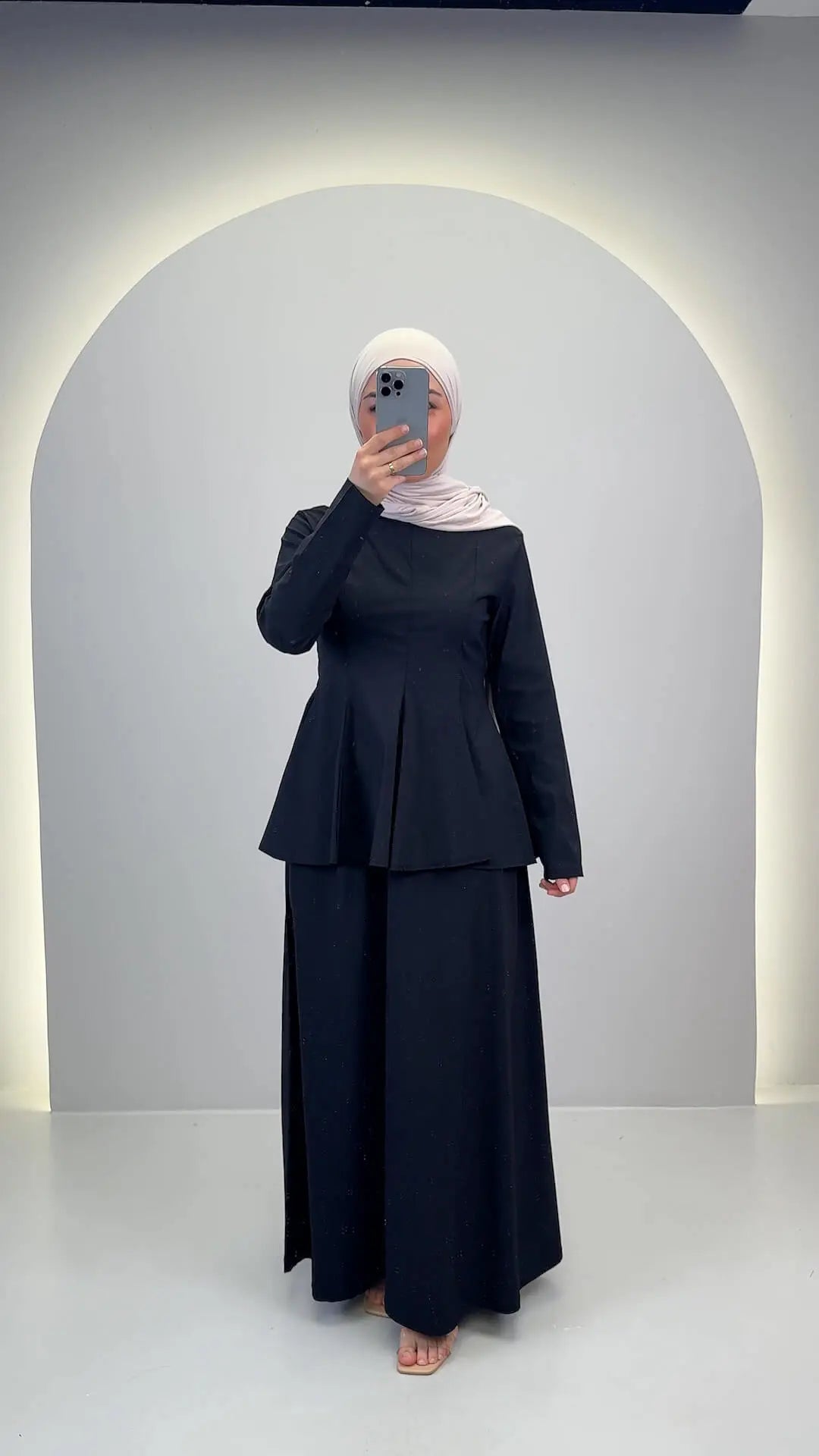Sereen Peplum Oberteil
