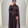 Tiya Abendkleid Braun