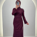 Tuyana Abendkleid Weinrot