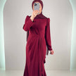 Valeria Abendkleid Bordo