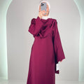 Celin Elbise Bordo
