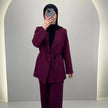 Esilya Outfit Wine Red