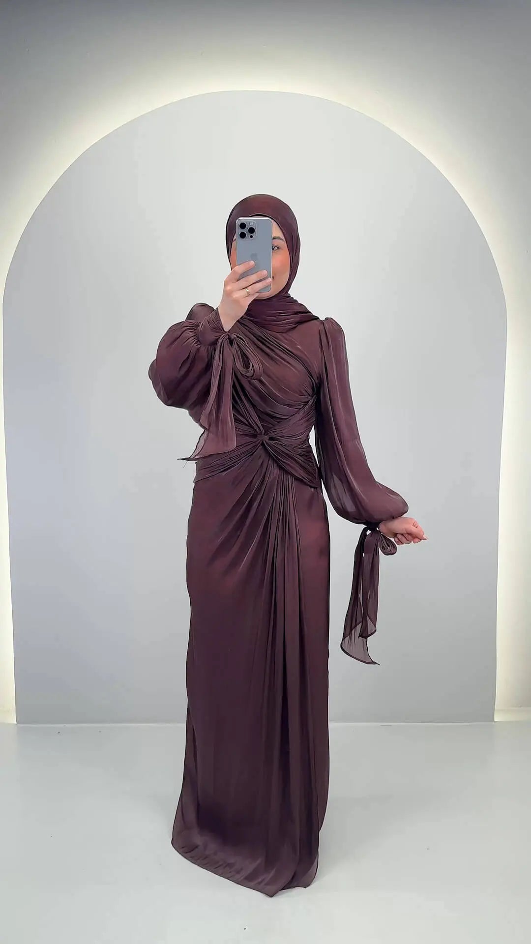 Yildiz Evening dress Brown