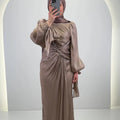 Yildiz Abendkleid Taupe